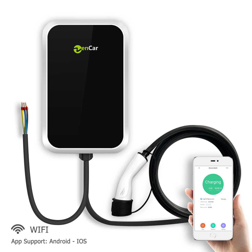 Station de recharge AC pour vé - 22Kw Wallbox Type 2 Ocpp Rfid avis et prix