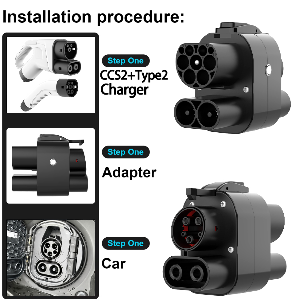 Adaptateur de charge rapide UN - Ccs2 To Ccs1 Fast Charge Adapter 250Kw avis et prix
