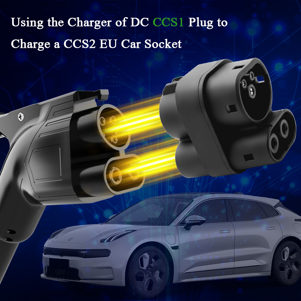 Kolanky 250A CCS1 à CCS2 EV ad - Ccs2 To Ccs1 Fast Charge Adapter 250Kw avis et prix