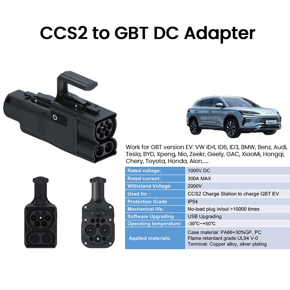 Adaptateur NTO CCltto GB/T EV  - Gb/T To Ccs2 200A Fast Charging Adapter avis et prix