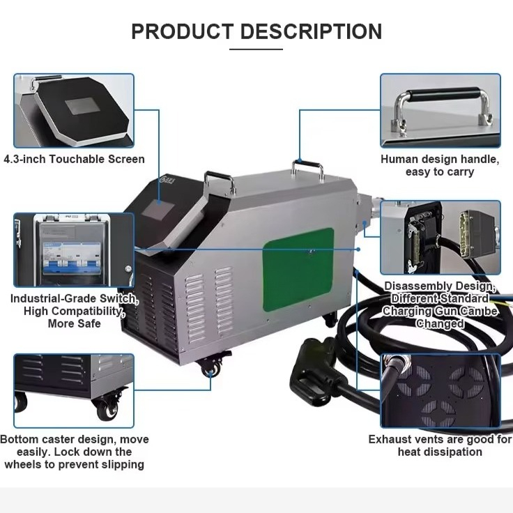 Chargeur mobile DC pour véhicu - Portable Dc Fast Charger 20Kw Ccs2 avis et prix