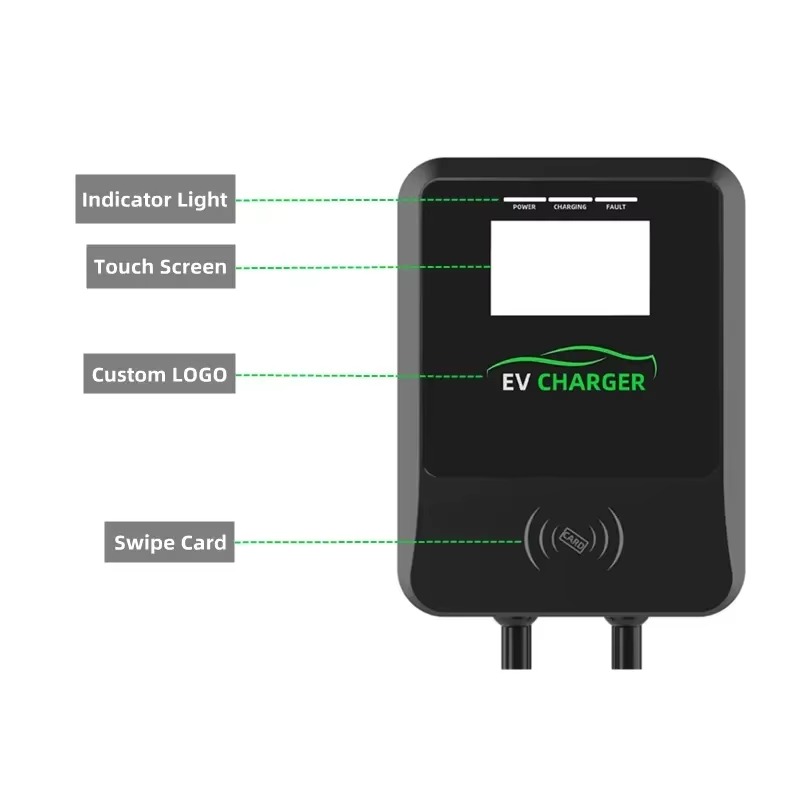 Borne de recharge pour véhicul - 22Kw Wallbox Type 2 Ocpp Rfid avis et prix