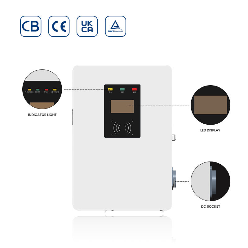 Chargeur mural pour véhicules  - Dc Fast Charger 30Kw Wallbox Commercial avis et prix